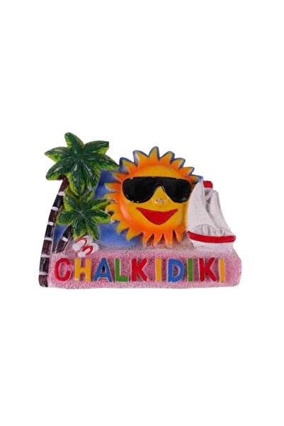 Tradesor Tουριστικό μαγνητάκι Souvenir - Σετ 12pcs - Resin Magnet - Chalkidik...