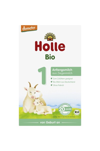 Holle Lapte praf de capra pentru sugari de la nastere Formula 1,