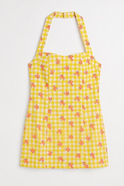 BSL Halter Mini Elbise