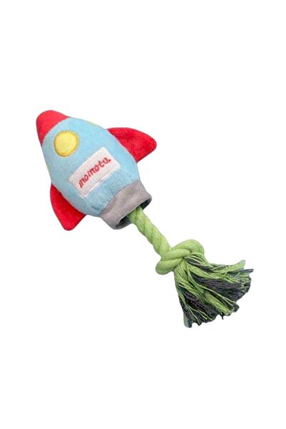 Tradesor Λούτρινο παιχνίδι σκύλου με σχοινί - Soft toy - 22cm - 550676