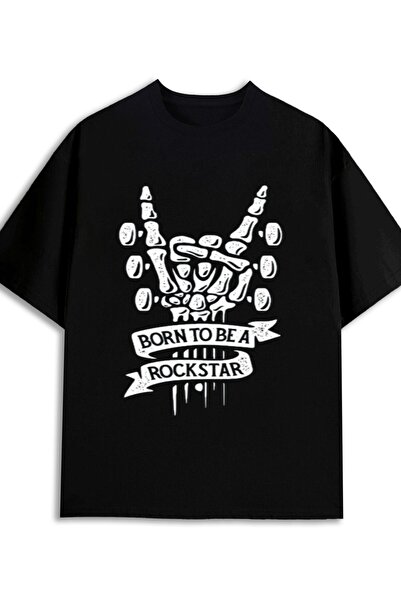 1001 Line قمصان Born to Rockstar من Comfort Colors للرجال، 180 جرام، 100% قطن...