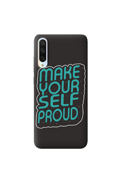 Other Xiaomi Mi 9 Lite Make Your Self Proud Black Colored Silicone TPU Θήκη