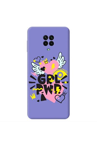 Other Xiaomi Redmi Note 9 Pro Grl Pwr Purple Colored Silicone TPU Θήκη