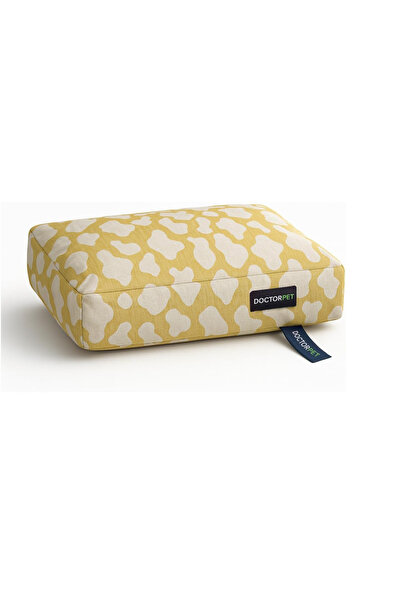 Doctor Pet Cozy Pet Mattress Large - Yellow - Soft & Durable Washable Dog & C...