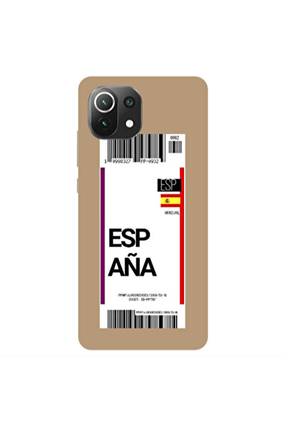 Other Xiaomi Mi 11 Lite Espana Arrival Brown Colored Silicone TPU Θήκη
