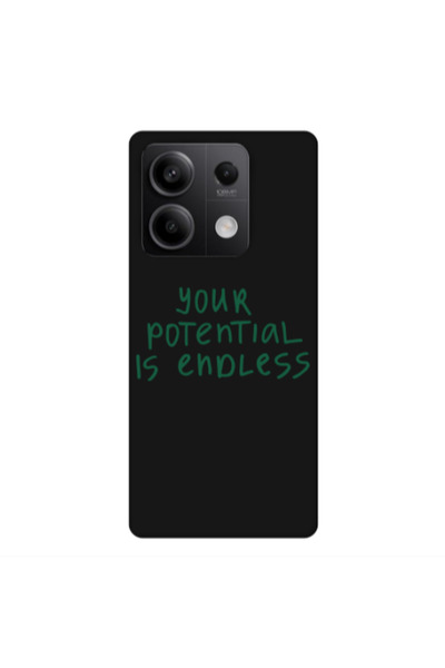 Other Xiaomi Redmi Note 13 5G Your potential is endless Black Colored Silicon...