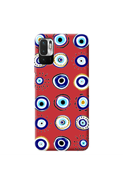 Other Xiaomi Redmi Note 10 Pro 5G Beads Red Colored Silicone TPU Θήκη
