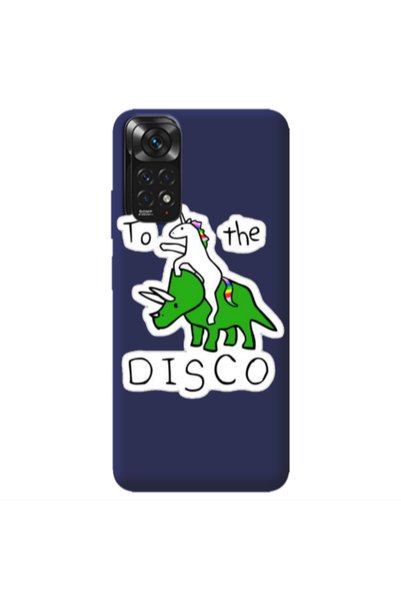 Other Xiaomi Redmi Note 11 4G To the disco Dark blue Colored Silicone TPU Θήκη