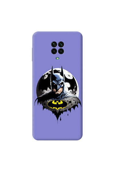 Other Xiaomi Redmi Note 9 Pro Batman 3 Purple Colored Silicone TPU Θήκη