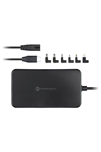 Forcell F-ENERGY E856 Καθολικός Φορτιστής Φορητού Υπολογιστή 90W με 6 Αντάπτο...