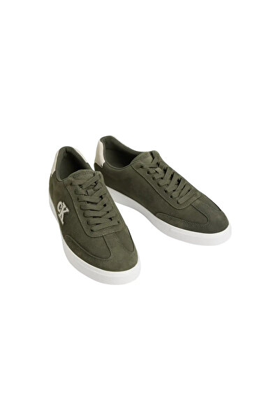 Calvin Klein LOW PROF CUPSOLE SU, 0IA, 41 Haki Erkek Spor Ayakkabı & Sneaker