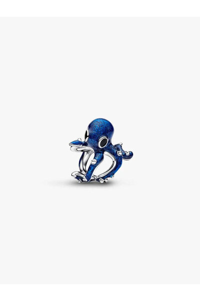 Pandora Mavi Ahtapot Charm