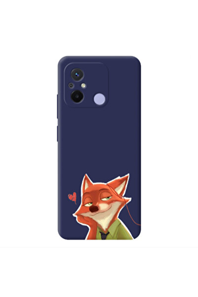 Other Xiaomi Redmi 12C Valentines 15 Dark blue Colored Silicone TPU Θήκη