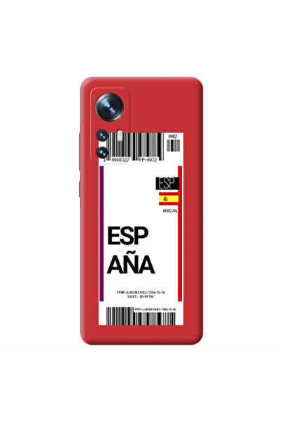 Other Xiaomi Mi 12 Espana Arrival Red Colored Silicone TPU Θήκη
