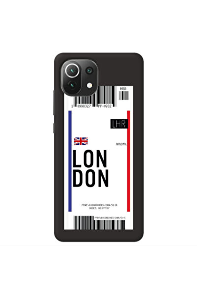 Other Xiaomi Mi 11 Lite London Arrival Black Colored Silicone TPU Θήκη