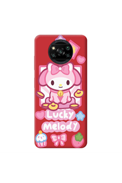 Other Xiaomi Poco X3 /X3 Pro Lucky Melody Red Colored Silicone TPU Θήκη