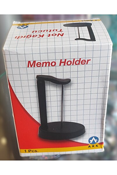 2 adet siyah çivi model not kağıdı/slip tutucu VY499622