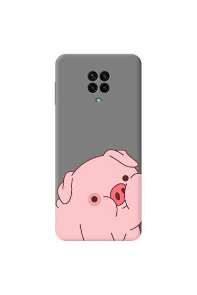 Other Xiaomi Redmi Note 9 Pro Piggy 1 Grey Colored Silicone TPU Θήκη