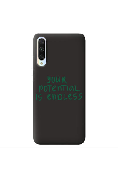 Other Xiaomi Mi 9 Lite Your potential is endless Black Colored Silicone TPU Θήκη
