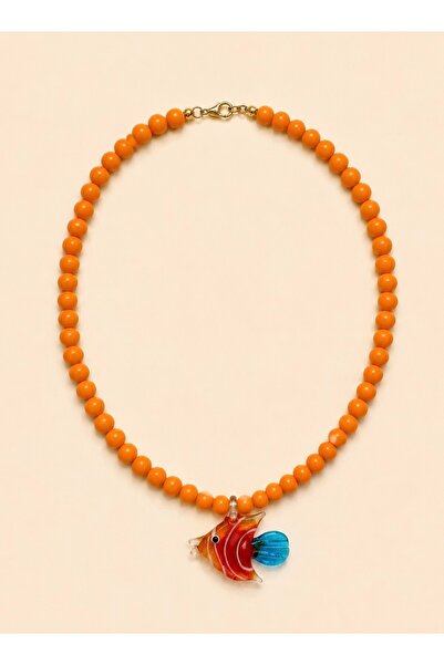 Elvia Atelier Murano Balık Kolye