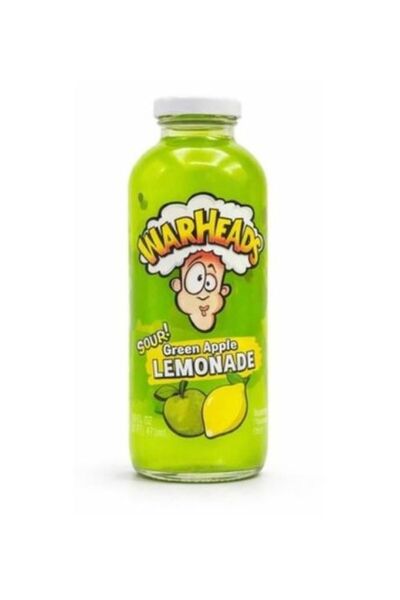 WarHeads عصير التفاح الأخضر الحامض 473 مل