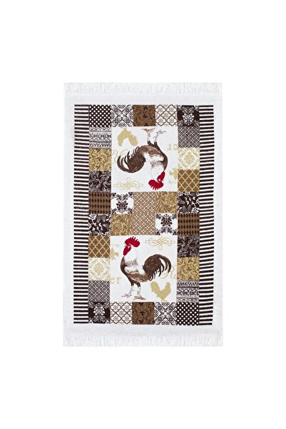 Z Store Lavetă de bucătărie maro ecru cu model Cocos 60x35cm