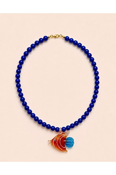 Elvia Atelier Murano Balık Kolye