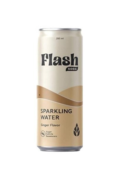 Flash Soda Ginger Flavor Sparkling Water 250ml