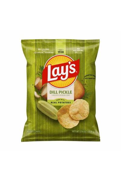 Lay's Potato Chips Dill Pickle Flavor 70.8g