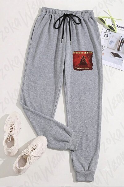 ZOKAWEAR Unisex Dying Fetus Printed Sweatpants
