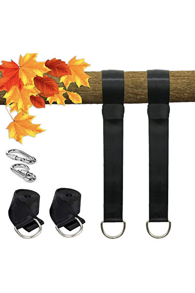 Choice 5x150cm One Pair Tree Swing Hanging Kit Hammock Straps Camping 350 KG ...