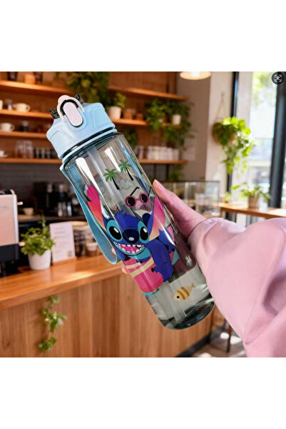 choice2 750ML Green 3D Printed Cartoon Pattern Water Bottle, Durable Reusable...