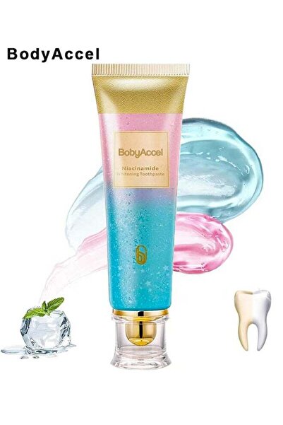 BODYACCEL Niacinamide Whitening Toothpaste, Natural Whitening Toothpaste With...