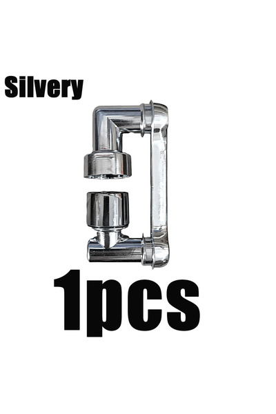 Choice1 1PC Silvery Universal 1080° Rotation Faucet Extender Sprayer Head Kit...
