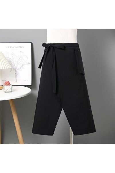 Choice5 Black A Dining Apron, Home Kitchen Splash-proof Japanese-style Waist ...