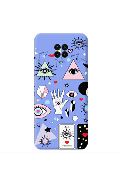 Other Xiaomi Redmi Note 9 Pro Pyramid eyes Light Purple Colored Silicone TPU ...