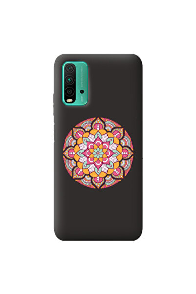 Other Xiaomi Poco M3 Mandala D103 Black Colored Silicone TPU Θήκη