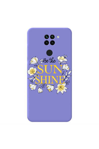 Other Xiaomi Redmi Note 9 Sun Shine Purple Colored Silicone TPU Θήκη