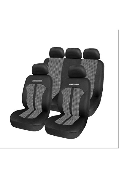 CarGuard Huse scaune auto universale premium gri+negru