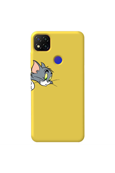 Other Xiaomi Redmi 9c Tom 1 Yellow Colored Silicone TPU Θήκη