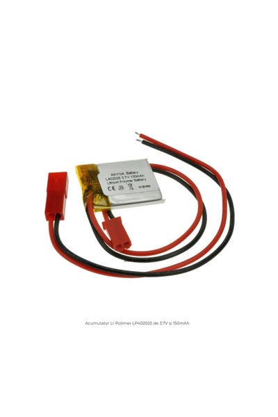 Akyga Acumulator de 3.7V și 150mAh Li-Polimer LP402025