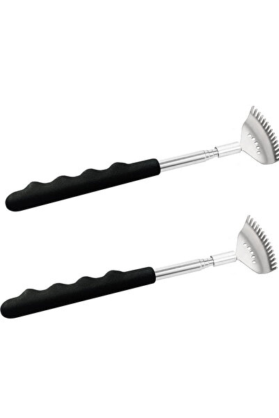 Choice DUTRIEUX 2pcs Extendable Back Scratcher the head has 15 rakes, Stainle...