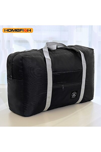 Choice black Homefish Folding Travel Storage Bag Large Capacity Luggage Handb...