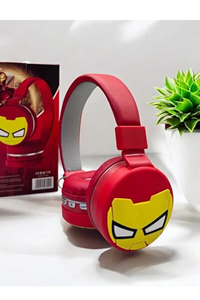 Fashion Headset Wireless Bluetooth 5.3 Headphone (Iron Man) Edition- 400mah,4...