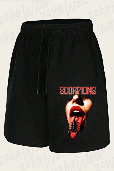 ZOKAWEAR Unisex Scorpions V1 Design Printed Shorts