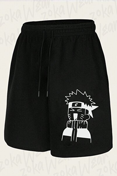 ZOKAWEAR Unisex Naruto Uzumaki V2 Design Printed Shorts