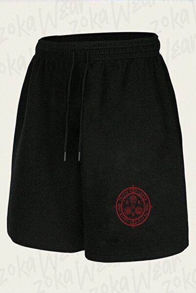 ZOKAWEAR Unisex σορτς με στάμπα Halo Of The Lamb
