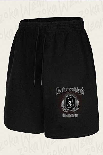 ZOKAWEAR Unisex East Germany Tougher Than the Rest Design Printed Shorts