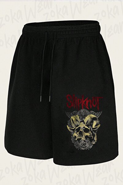 ZOKAWEAR Unisex Slipknot V39 Design Printed Shorts