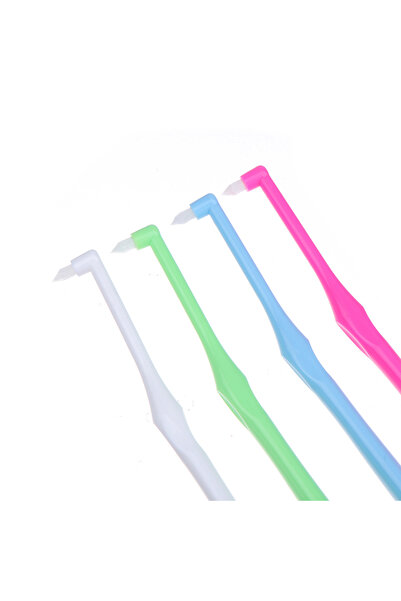 Choice one size Soft Interdental Brush 4Pcs Single Beam Teeth Cleaner for Bra...
